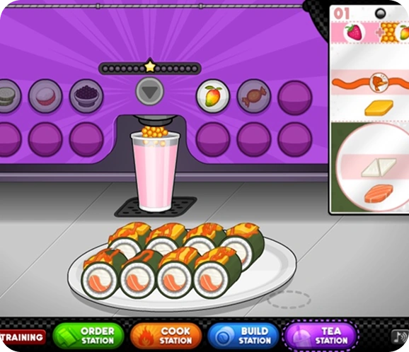 Papa's Sushiria